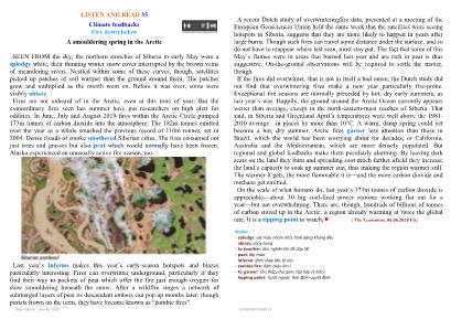 Listen and read 35 Climate feedbacks - Thấm Tâm Vy